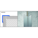 CORNIERE D'ANGLE ALU ARGENT 250CM 25X25